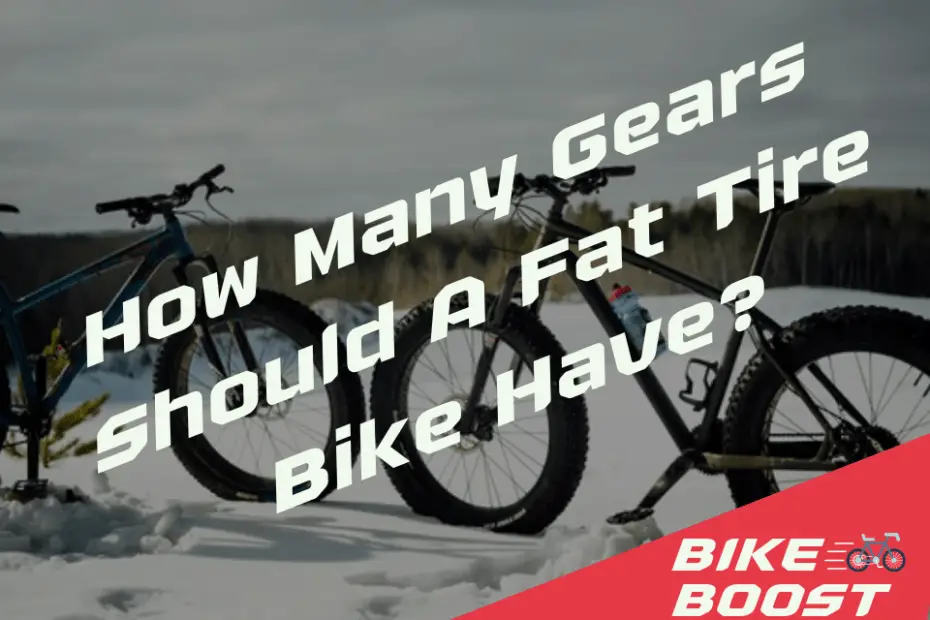 How Many Gears Should A Fat Tire Bike Have