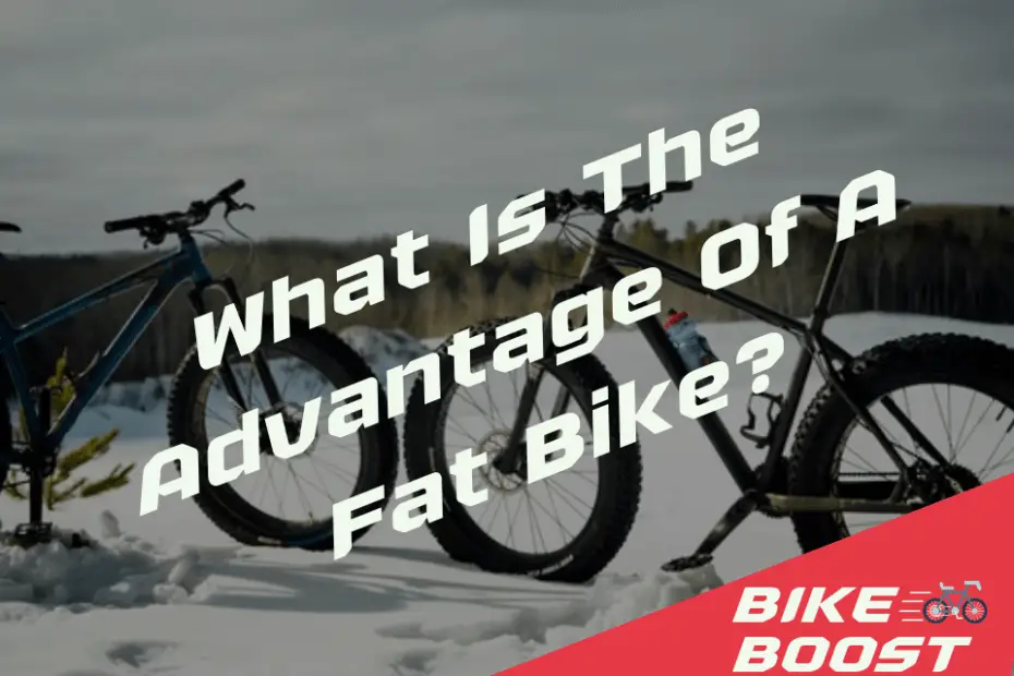 What Is The Advantage Of A Fat Bike