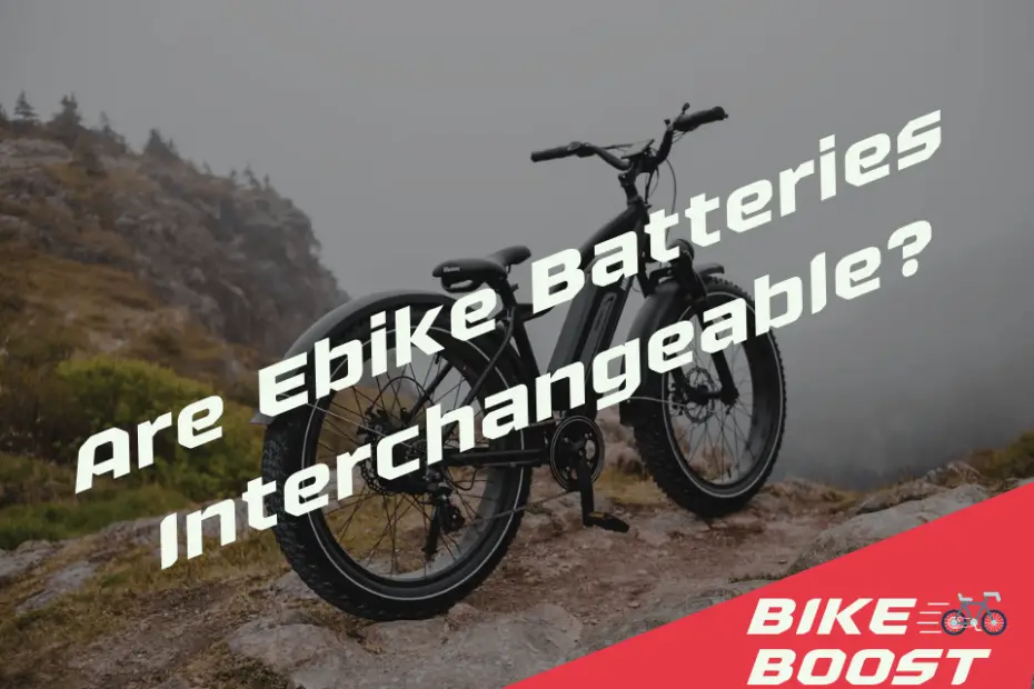 Are Ebike Batteries Interchangeable