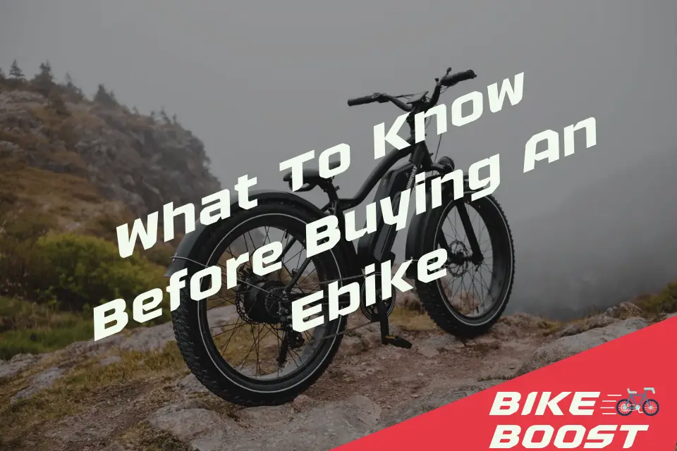 What To Know Before Buying An Ebike