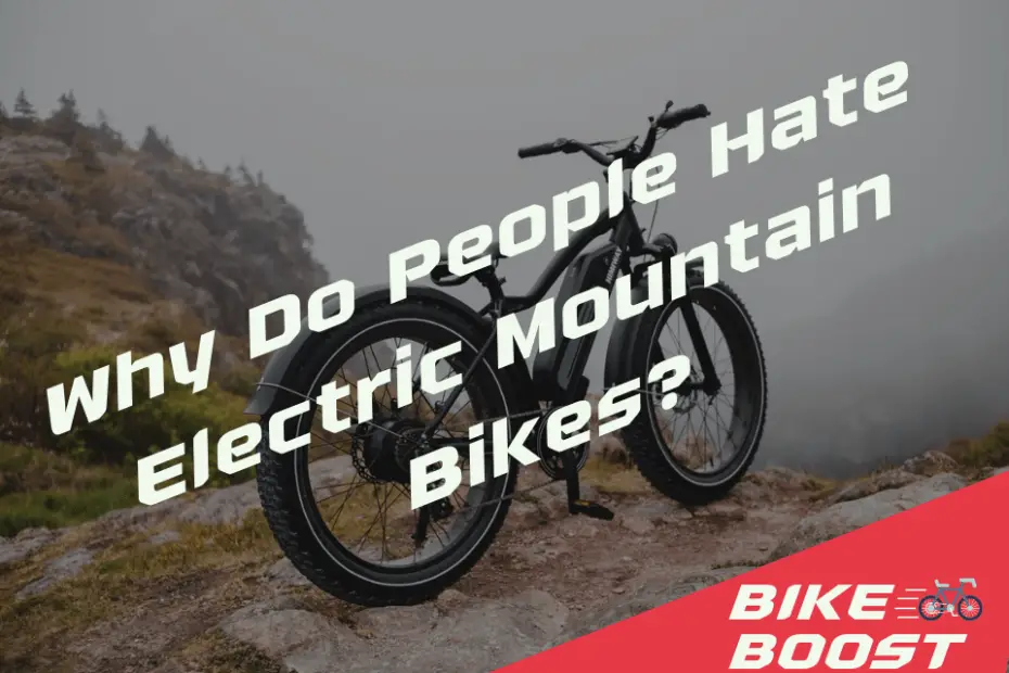 Why Do People Hate Electric Mountain Bikes