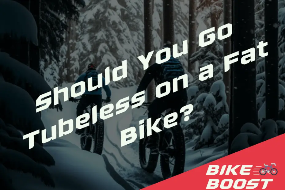 Should You Go Tubeless on a Fat Bike