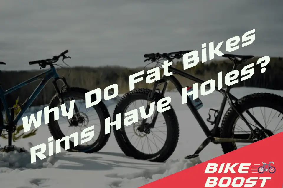Why Do Fat Bikes Rims Have Holes