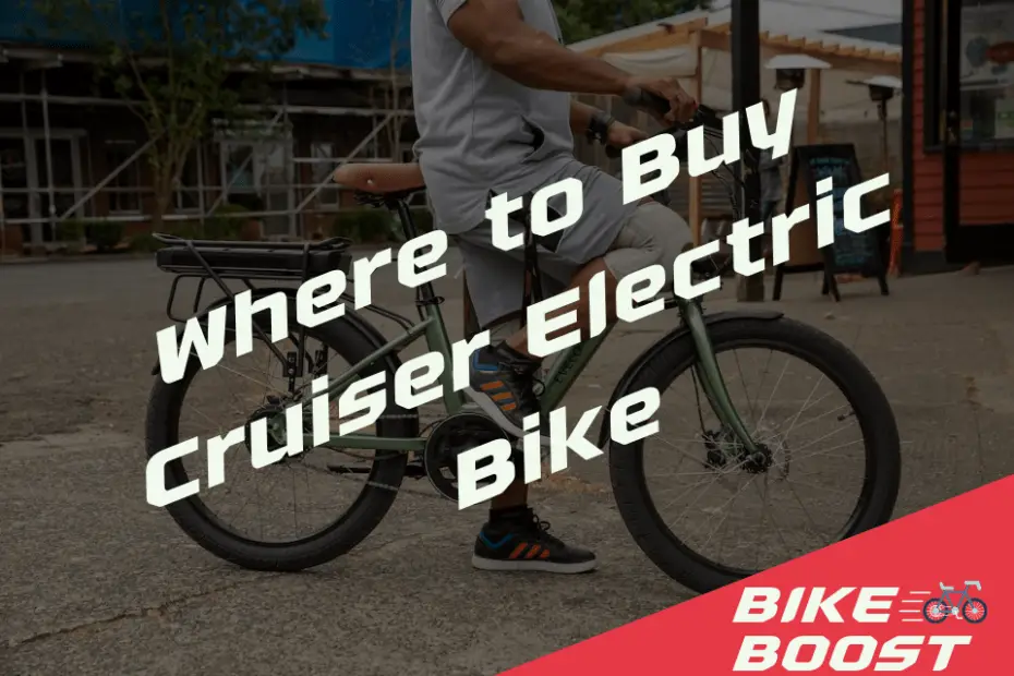 Where to Buy Cruiser Electric Bike