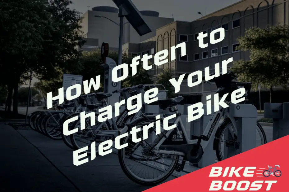 How Often to Charge Your Electric Bike